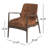 Bogota 27" Wide Genuine Leather Armchair-1039823263