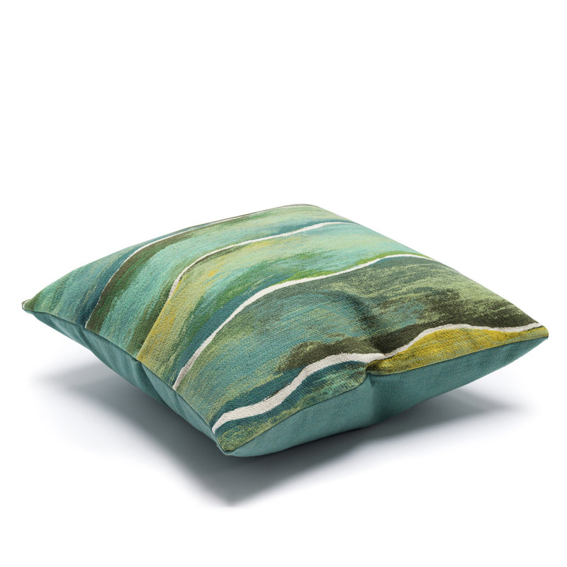 Visions IV Abstract Outdoor Throw Pillow