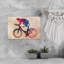 «Vibrant Cycling Racer», art mural contemporain-129474707