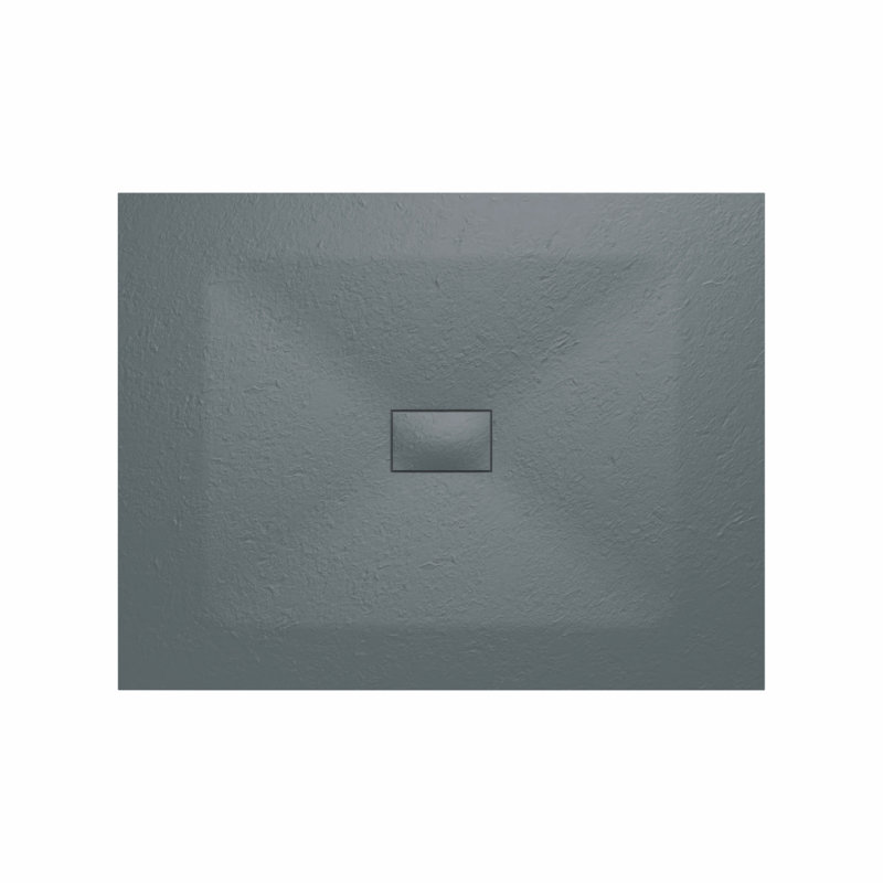 Bozidar W 32mm D Rectangle Shower Tray, 130cm H x 100cm W x 3.2cm D, Anthracite