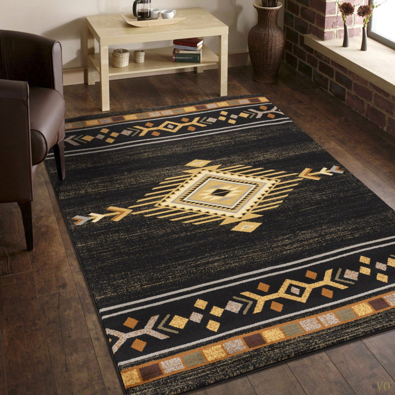 Tribes 2 pi 7 po X 7 pi 3 po Tapis Southwest, Tapis de couloir 2 pi 7 po x 7 pi 3 po