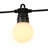 24 - Bulb 579 in. Plug-in LED Globe String Lights