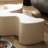 Cream style simple shape coffee table-104507679-104507678