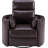 Bre 40" Wide Leather Swivel Power Recliner-241587046