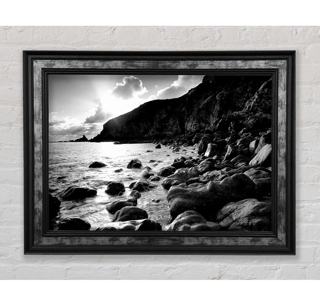 Cornwall Waters B N W - Druck