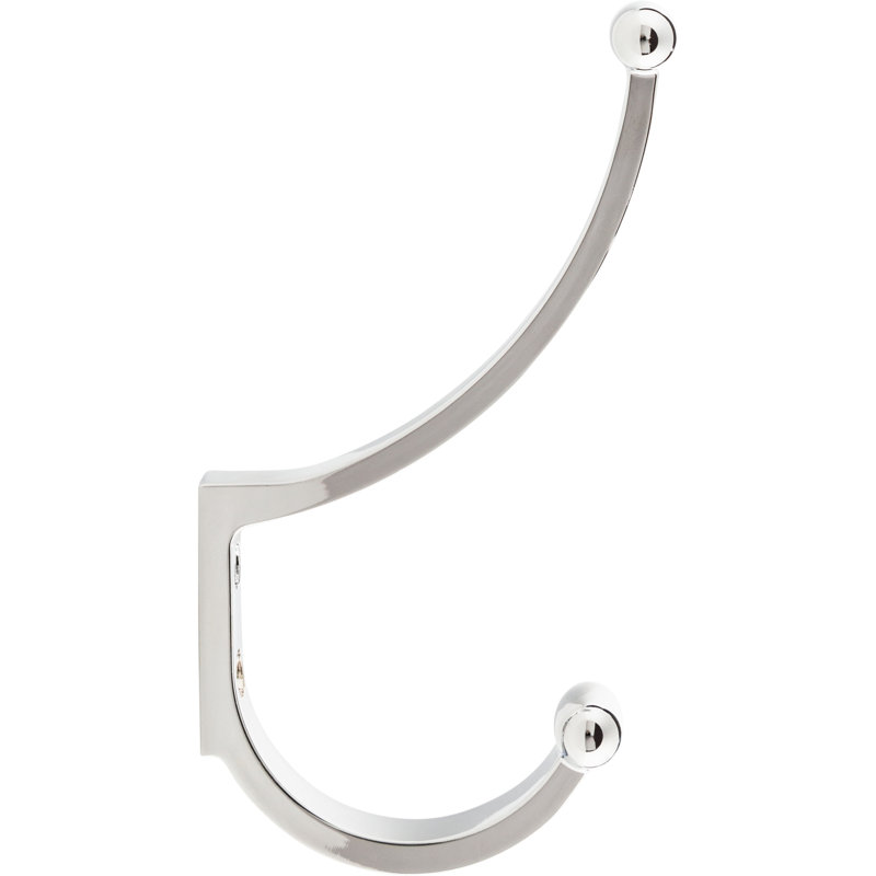 Ryland Hillmont Wall Hooks, Polished Chrome