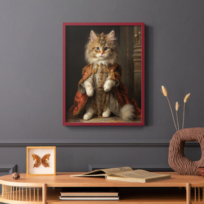 ANIMALS Series CLV III - reproduction encadrée de qualité supérieure - prête à être accrochée - aucun clou requis