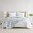 Martha Stewart Chloe Cotton Reversible Green Quilt Set-123207409