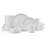 Mikasa Camila Bone China 16-Pc Dinnerware Set, Service For 4