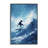 Surfer & Splashing Wave Framed Giclee, design by LSR Design Studio-528378282-528378277
