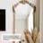 35.43"European-style full-length mirror with carved decoration and floor-standing type-2031973770