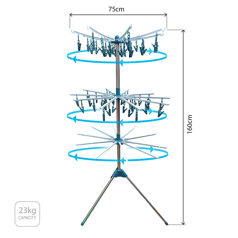 Foldable Tripod Drying Rack