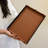 He Feng Rectangular Tray: Perfect For Home Living Room Cup Storage, Aromatherapy, Cosmetics, And Leather Organizer