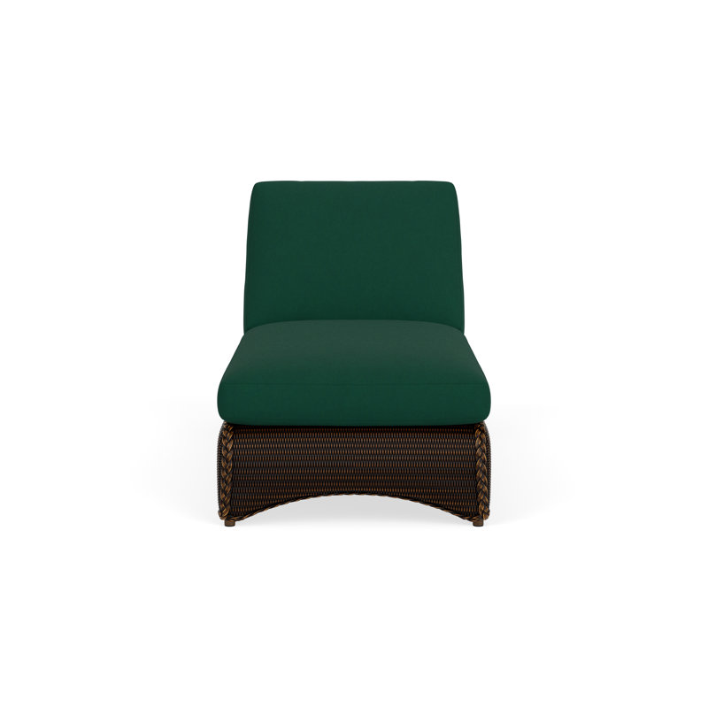 Loom Outdoor Chaise Lounge, Mink, Fife Sahara