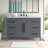 Adrienne 48'' Single Bathroom Vanity with Quartz Top-59096644