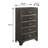 Magana Gray 5-drawer Chest
