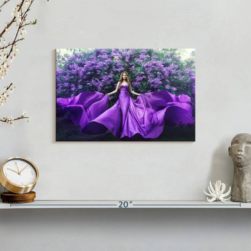 Sholleworth jolie comme des lilas, H 8 po x l 12 po