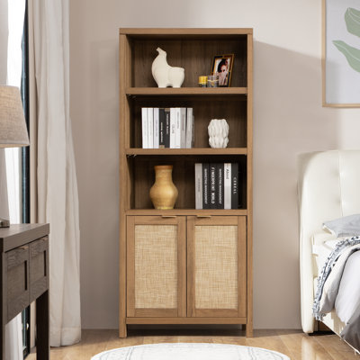 Red Barrel Studio® Bustam Storage Bookcase & Reviews | Wayfair