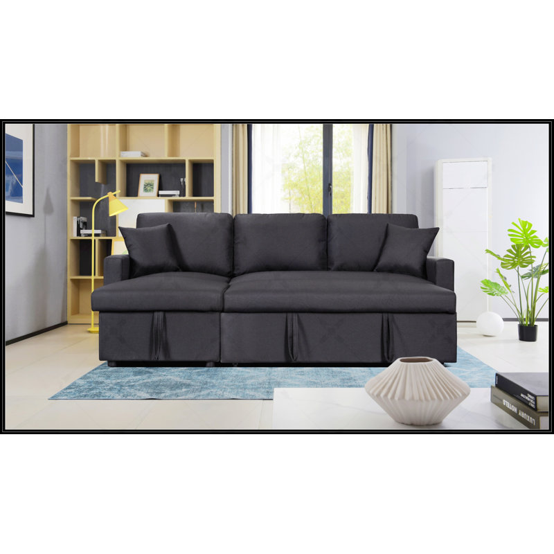 Canapé-lit modulaire réversible avec méridienne Sorrelle