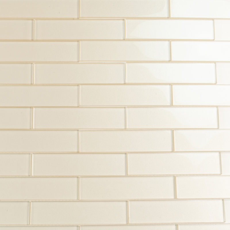 Apollo 12" x 12" Glass Brick Joint Mosaic Wall & Floor Tile