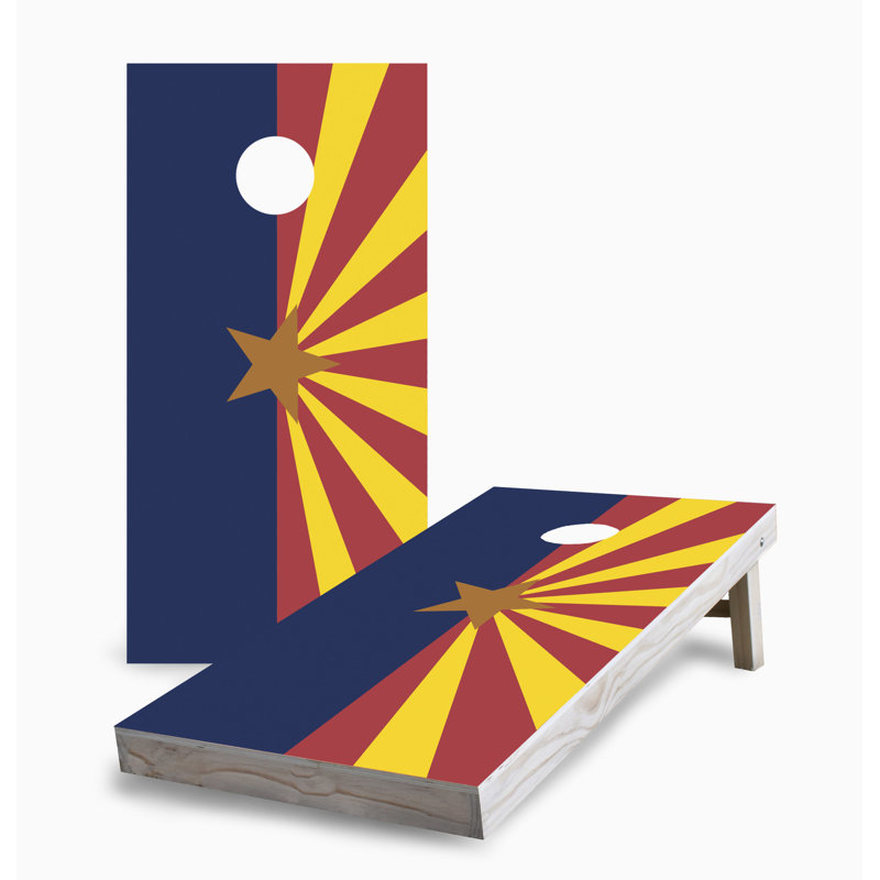 Ensemble de panneau de maïs avec lumières DEL, Connecticut State Flag, Arizona