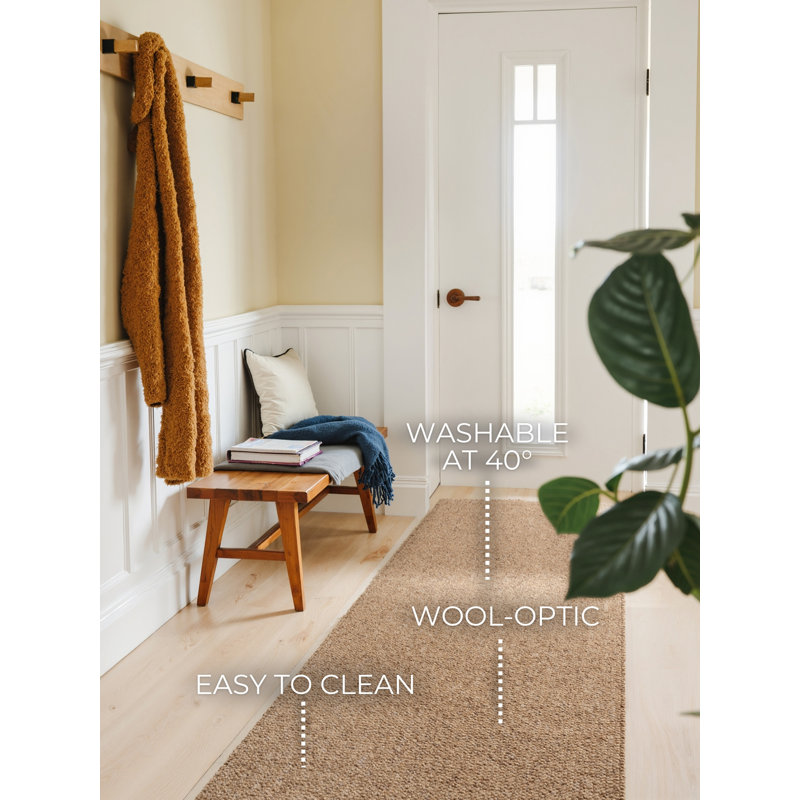 Felt Machine Tufted Area Rug, Runner 80 x 240 cm