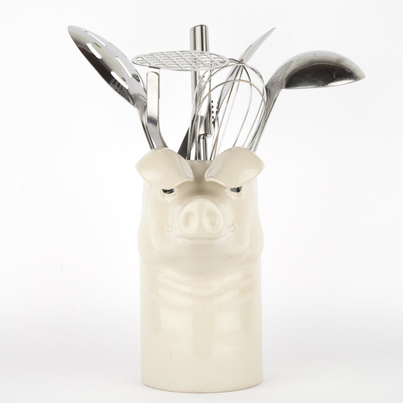 Utensil Pot - Pig - British Lop Pig