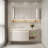 Nordic minimalist bathroom cabinet-110869961