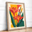 Modern Lily Botanical - Framed Print-1381190715-1381190716