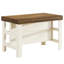 Table de bar - Bois d'ingénierie - 1 pièce - Table de bar - Brun - Rangement à plusieurs niveaux