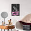 «Sassy Woman Cat plans Classic Elegant Modern Cat Portrait», reproduction d'art mural-129716139