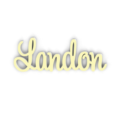 Lettres personnalisées Landon
