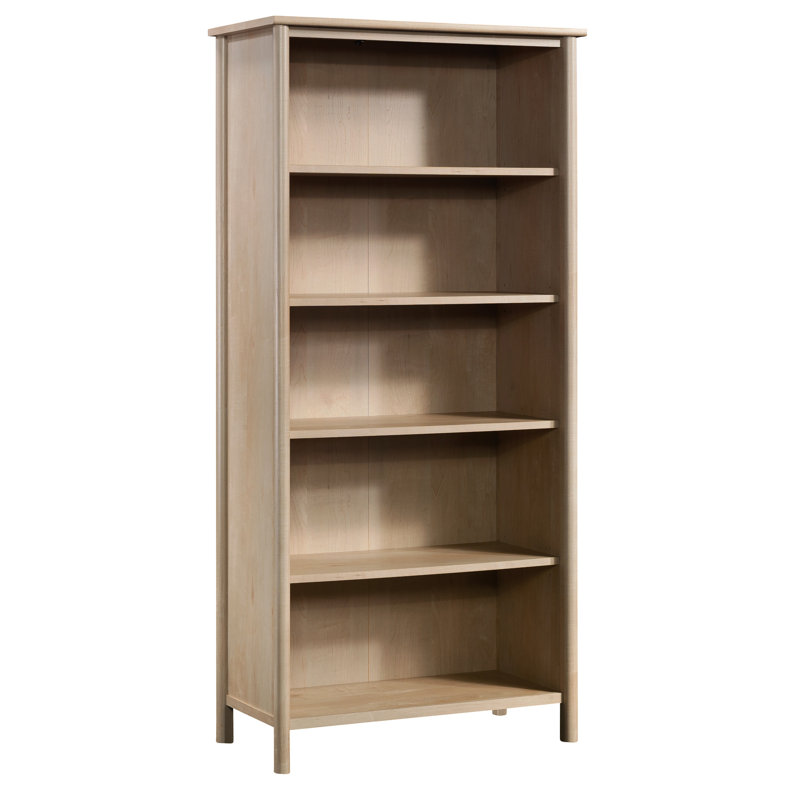 Bibliothèque à 5 tablettes avec fini brun