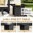 𝗡𝗼-𝗔𝘀𝘀𝗲𝗺𝗯𝗹𝘆 𝗖𝗵𝗮𝗶𝗿𝘀, 8-Person Patio Furniture Set Wicker Outdoor Sectional Seating Group Outside Conversation Sofa With Cushions-1269135405-1268427347-1268427346