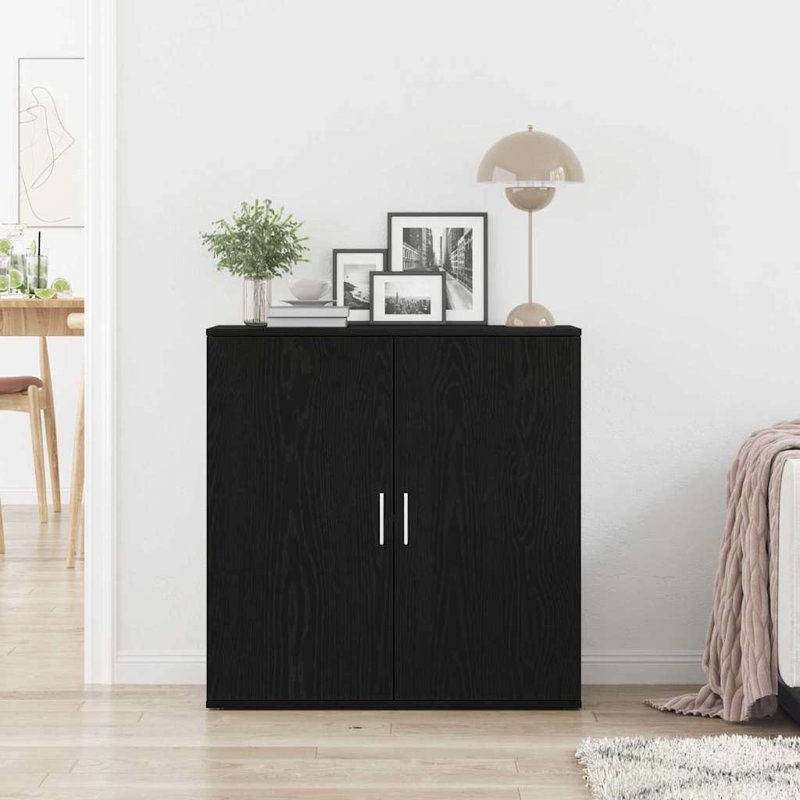 79cm Sideboard, Black Oak