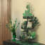 PMU Shamrock & Horseshoe Gleam 'n Burst Centerpiece 15 Inch Party Decoration Pkg/1