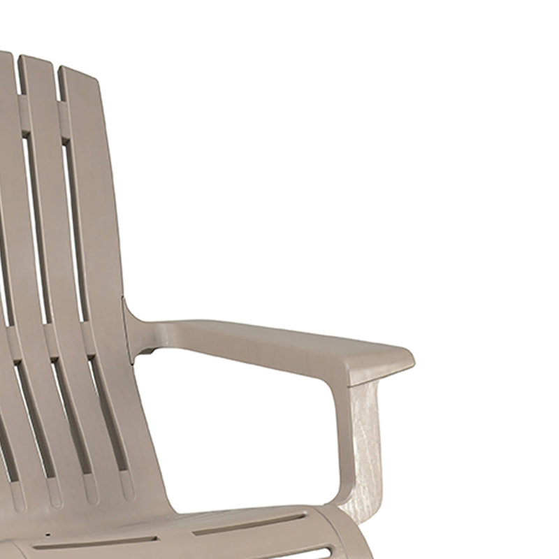 Chaise Adirondack pour l'extérieur, Taupe