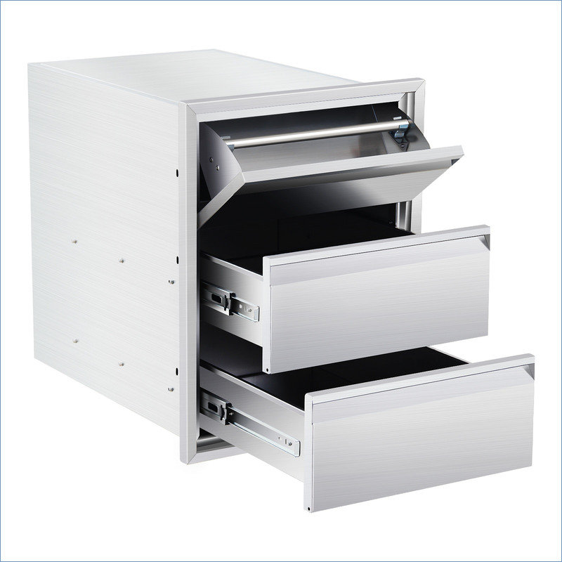 3 Drawer Storage Drawer