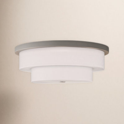 Flaire Fabric Flush Mount