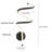 Gualterio Aluminum Modern LED Spiral-Shape Wall Light