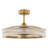 29.1" Caged Ceiling Fan with Dimmable LED Lights and Remote Control