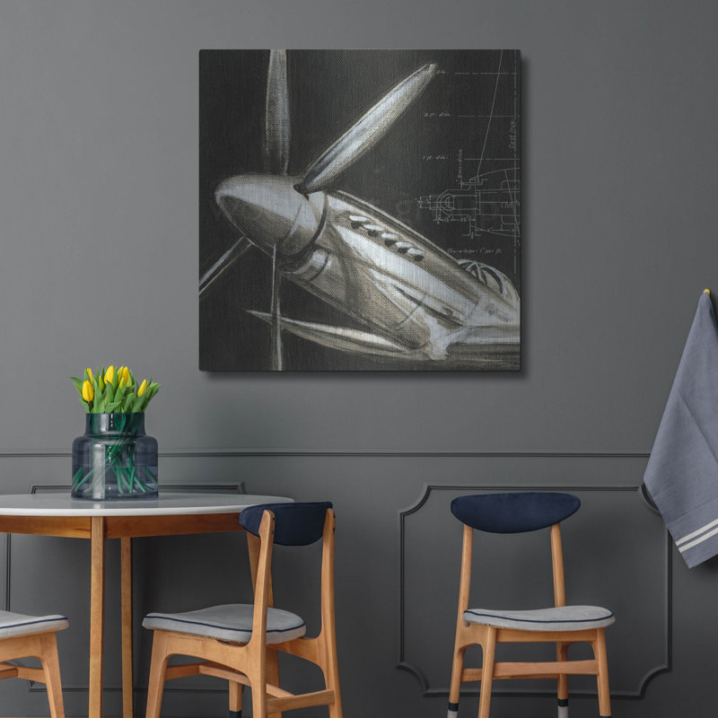 "Aérien de navigation II" par Ethan Harper, H 36 po x l 36 po