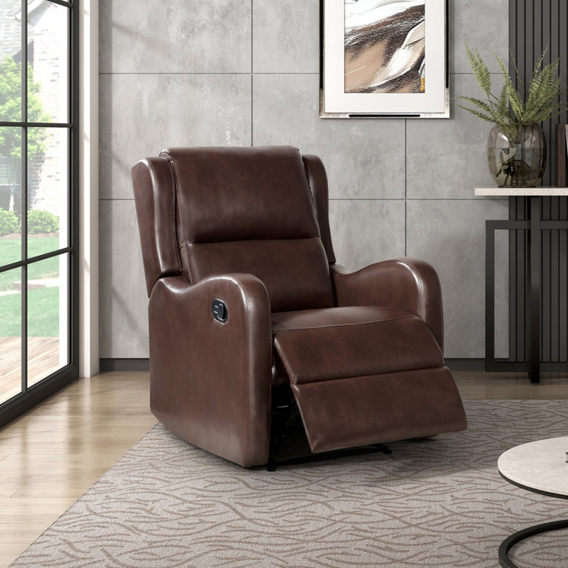 Fauteuil inclinable brun