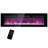 60" Electric Fireplace, Recessed And Wall-Mounted With Remote Control, 1500W Fireplace Heater With 8H Timer, Adjustable Flame Color And Brightness, Log And Crystal-1778127842