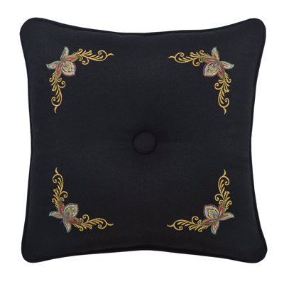 Coussin décoratif carré franc 16 po Francine