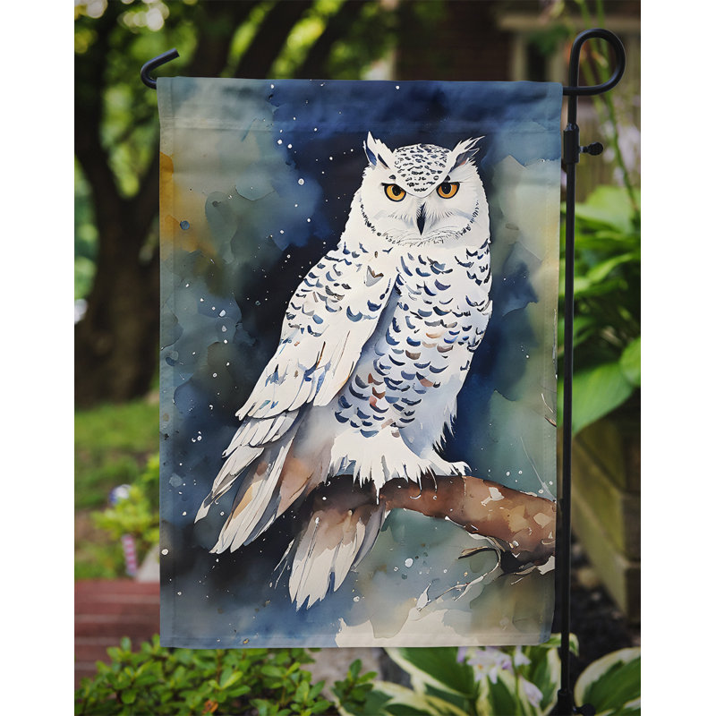 Drapeau du jardin Harfang des neiges_DAC3266