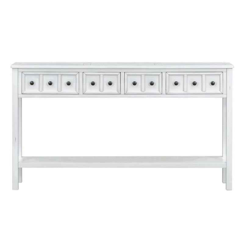 Console Rustic, Blanc