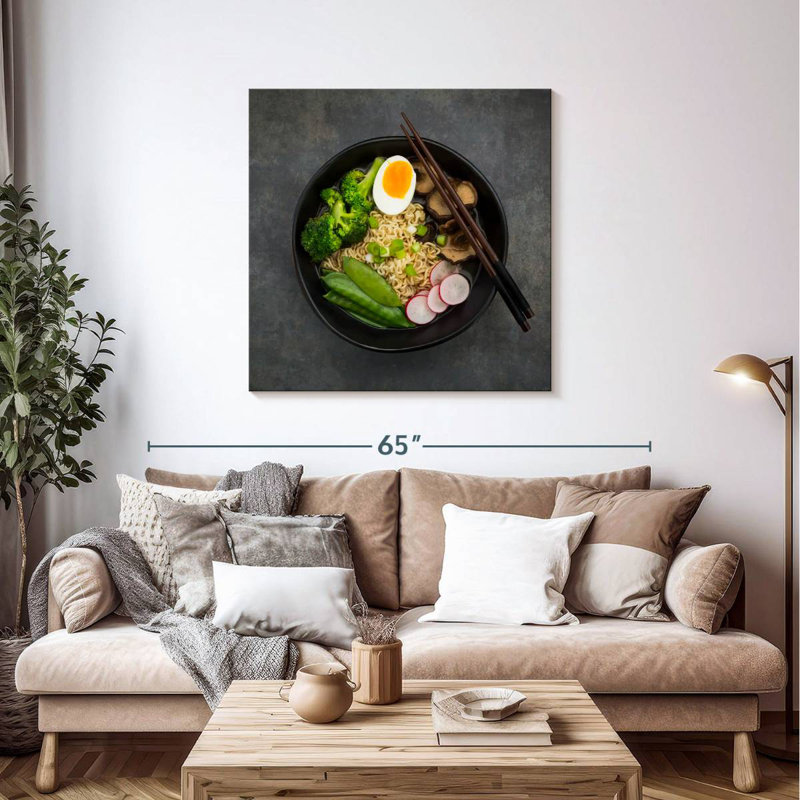 Yarlin Ramen, 39" H x 39" W