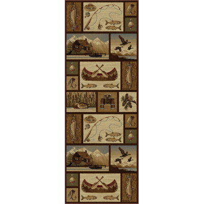 Tapis brun
