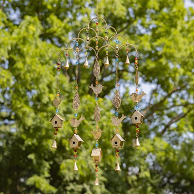 Gold Metal Wind Chimes "Acadia Wind Chimes"